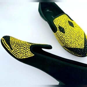 Authentic Rare Collab GIUSEPPE ZANOTTI Limited Edition Party‎ Loafer 8.5